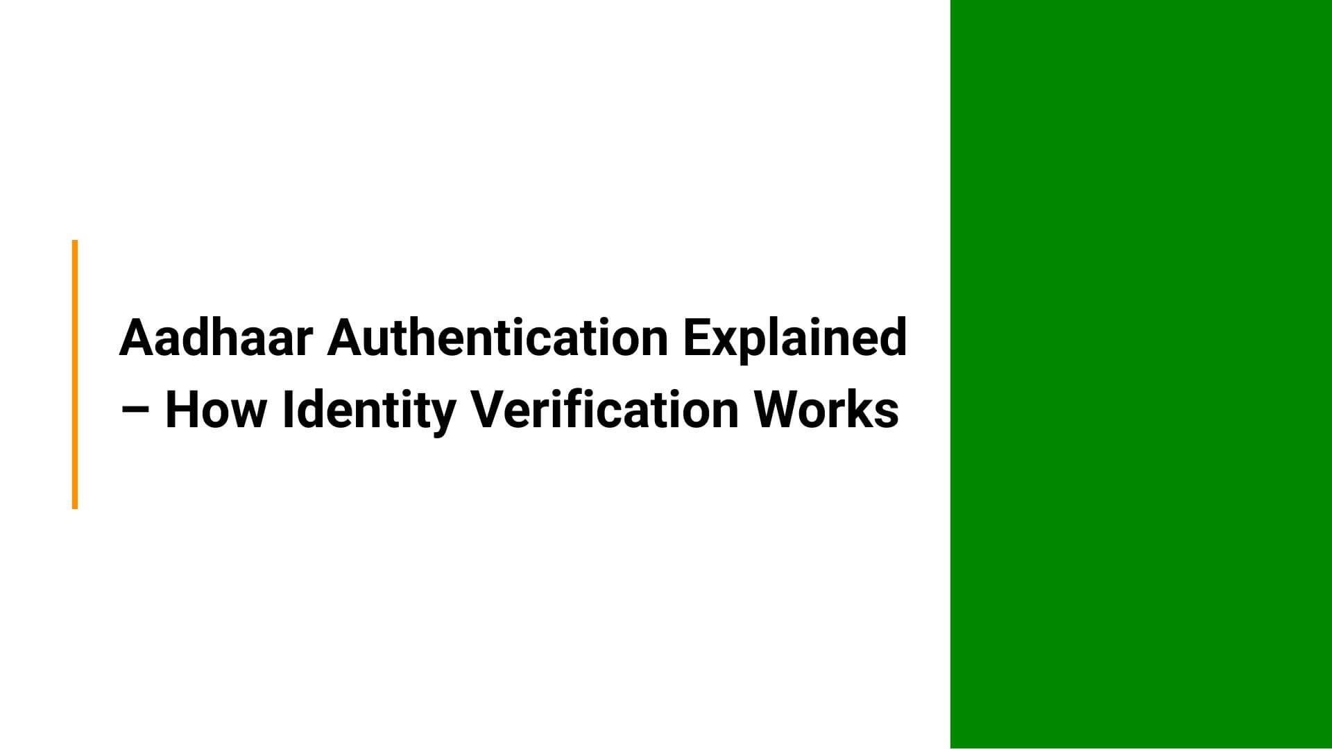 Adhar authentication